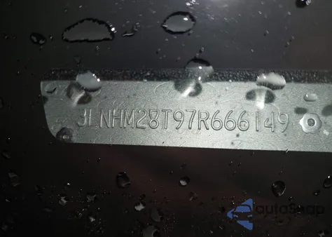 2007 Lincoln Mkz из США, поврежденный, VIN 3LNHM28T97R666149